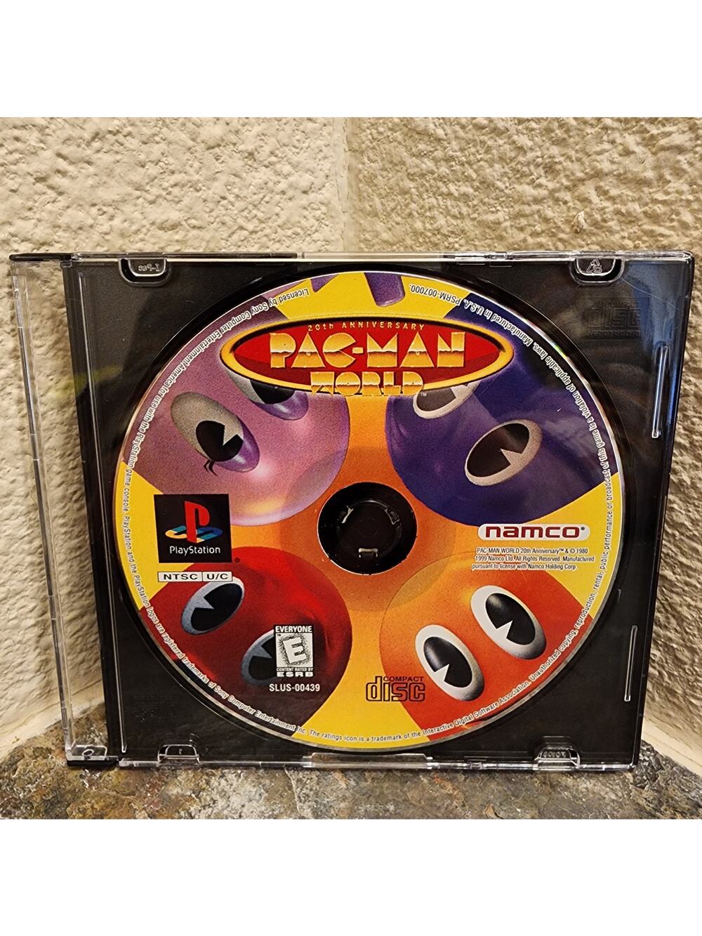 Game - Pac-Man World 20th Anniversary - PS1 - Namco